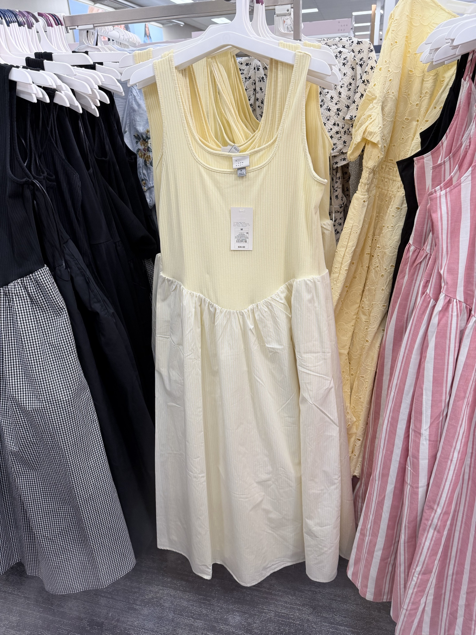 Looking for a yellow dress?! This is one you need to check out! It’s fro. Target, it runs TTS and it is $35! It’s a great dress for spring and summer! 

#LTKSeasonal #LTKOver40 #LTKMidsize