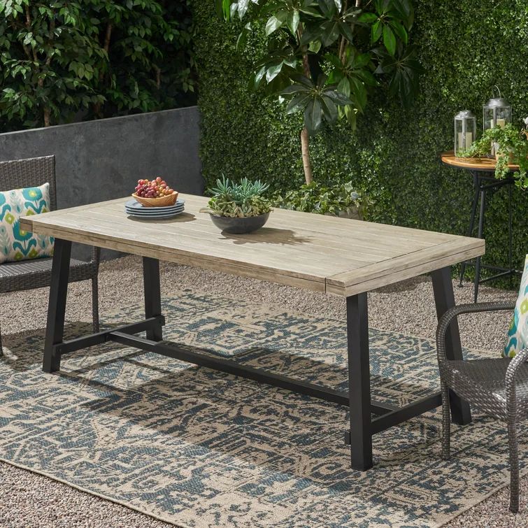 Acacia Outdoor Dining Table | Wayfair North America