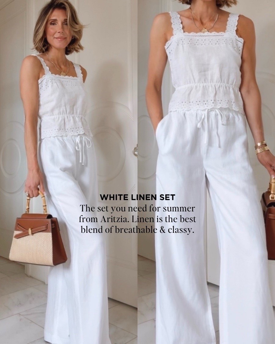 This linen set would make a great addition to your next beach vacation. A spring/summer staple.

#LTKootd #LTKTravel