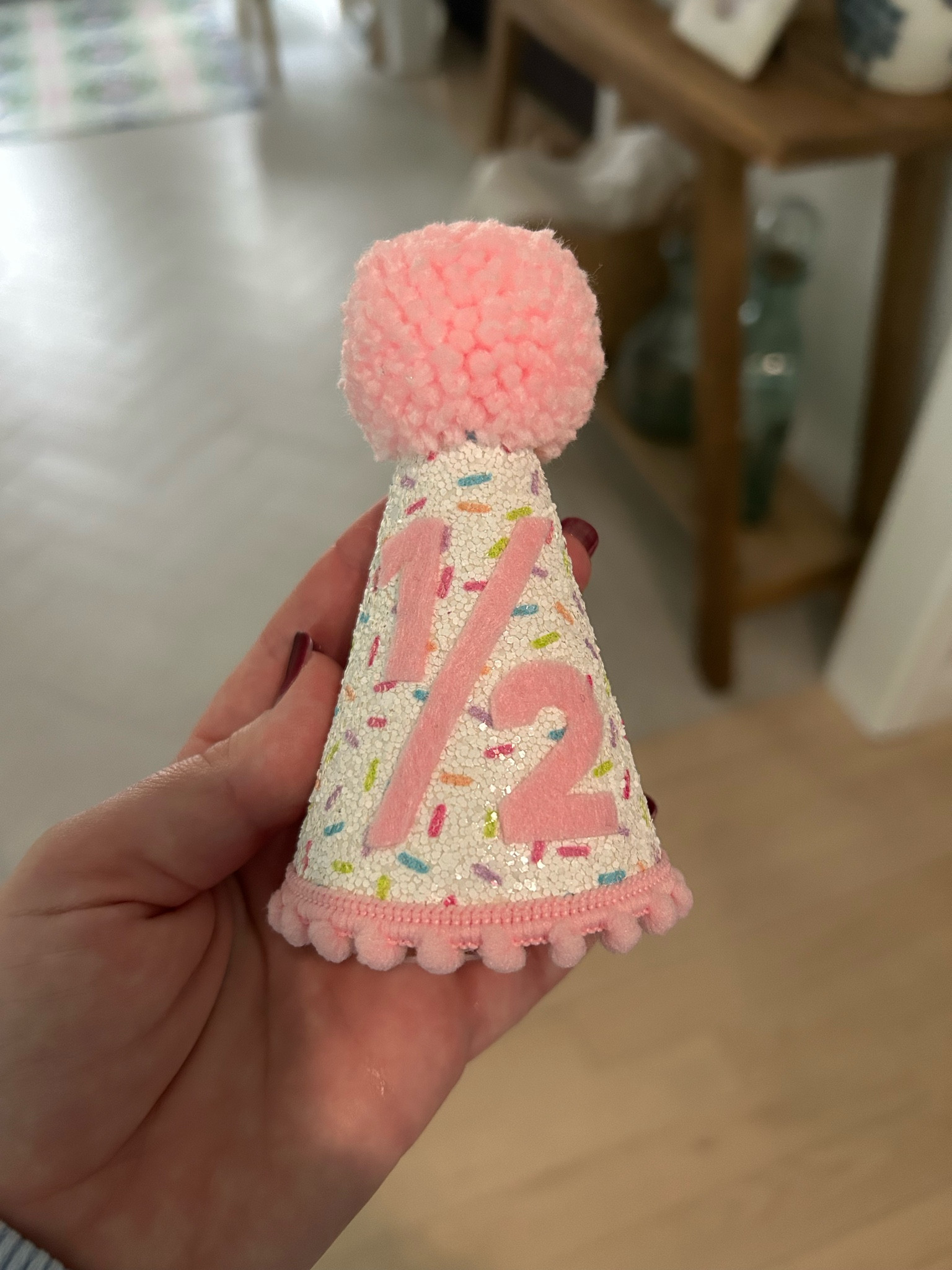 1/2 birthday hat 

#LTKParties #LTKHome #LTKSaleAlert