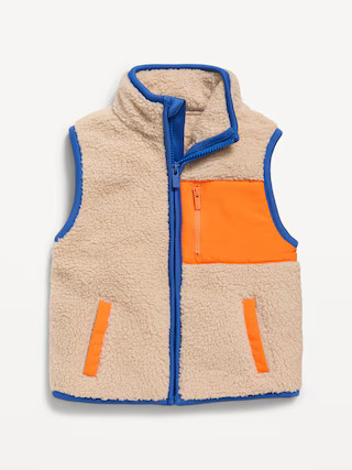 Sherp Zip-Pocket Utility Vest for Toddler Boys | Old Navy (US)