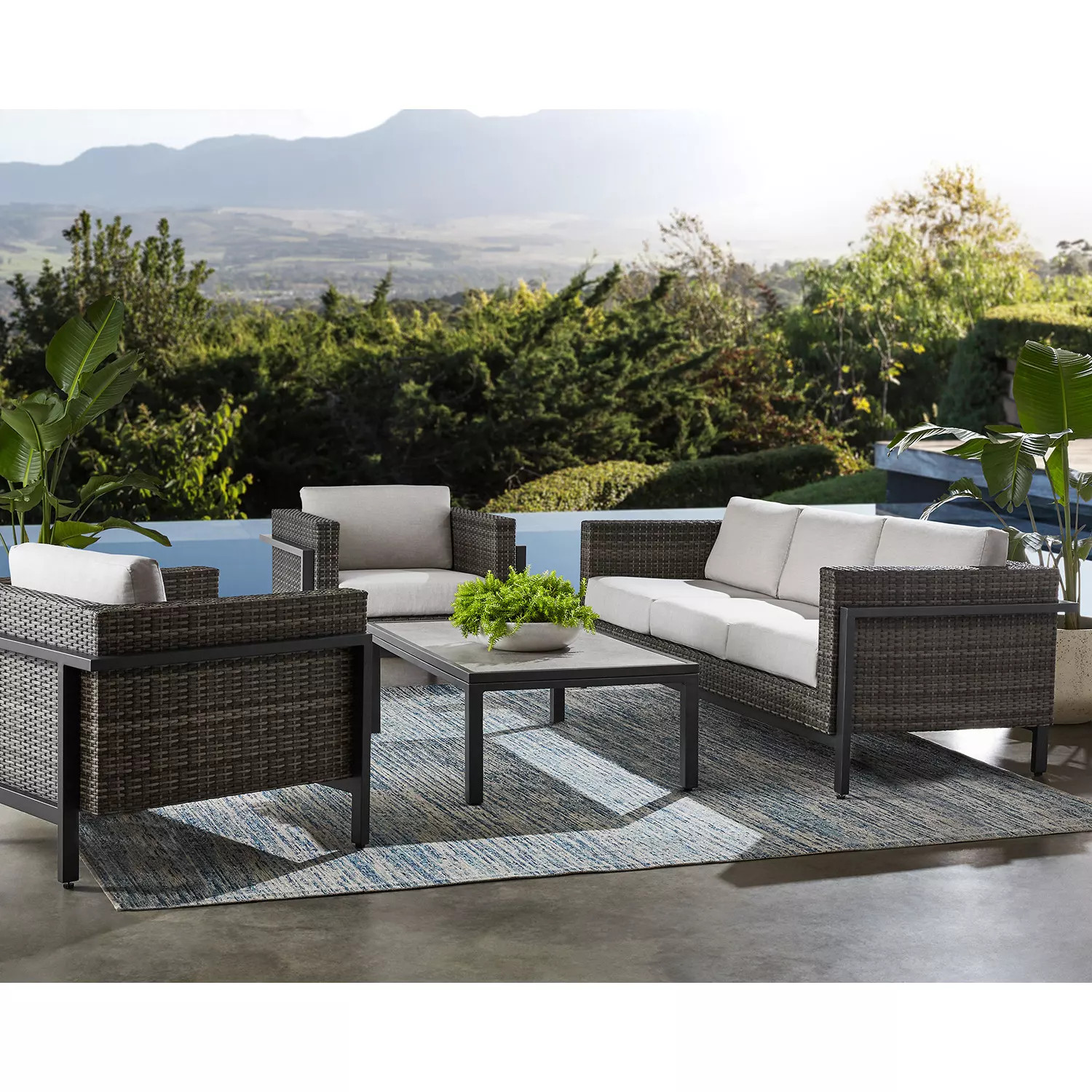 Member's Mark Aspen 4-Piece Deep Seating Set | Sam's Club