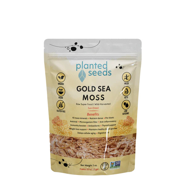 Gold Sea Moss | Planted Seeds