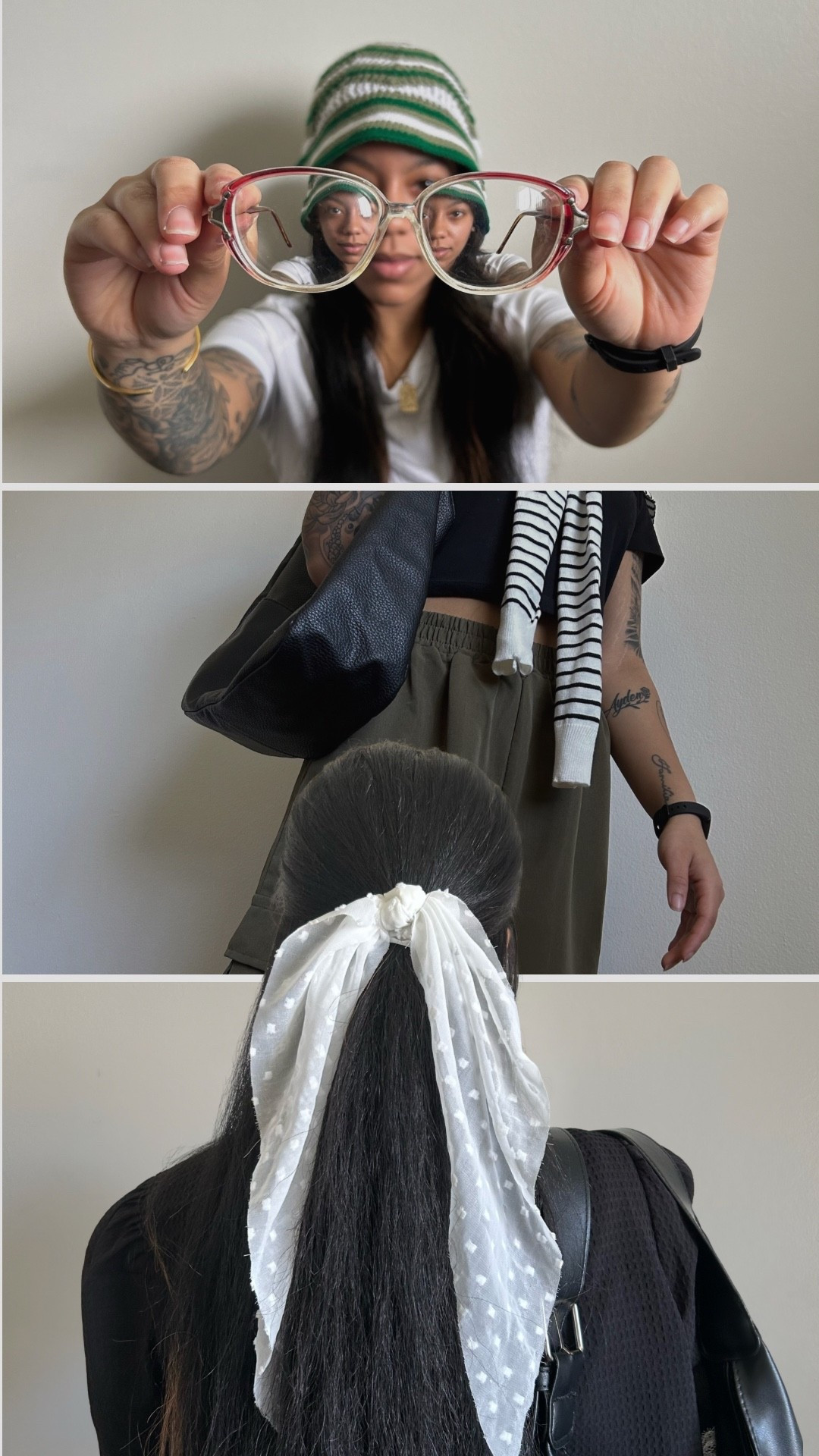 A little snapshot of my everyday style lately ✨ 

Soft accessories, clean details, and pieces that make even the simplest outfits feel intentional.

Linked the glasses, hair accessories, bag, and similar finds on my LTK so you can shop the full vibe 🖤🤍

Perfect for casual chic days, school, errands, or an easy off-duty look.
Follow for more petite fashion inspo, minimal outfits, and everyday style essentials 🤎✨

#LTKgrwm #LTKSpringSale #LTKootd