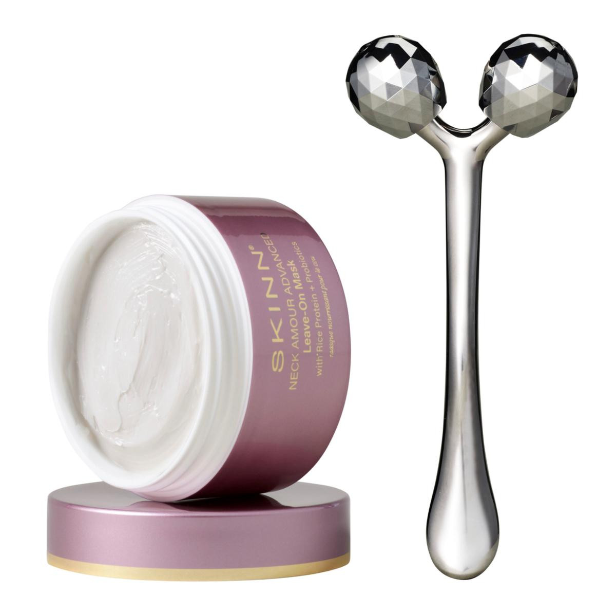 SKINN Neck Amour Advanced Leave-on-Mask & Facial Massage Tool | HSN