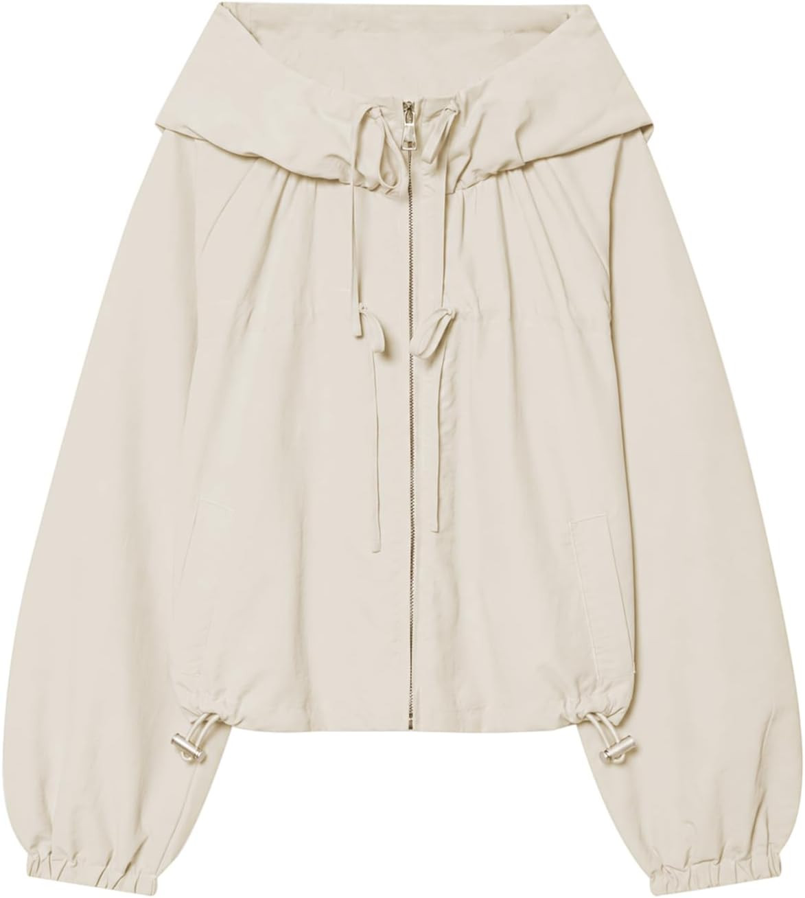 Women's Windbreaker Jacket Zip Up Hoodie Lightweight | Amazon (US)