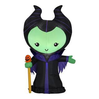 42 in. Inflatable Stylized Maleficent | The Home Depot