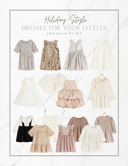 Shop these cute holiday dresses for your littles! 

#LTKbaby #LTKkids #LTKHoliday