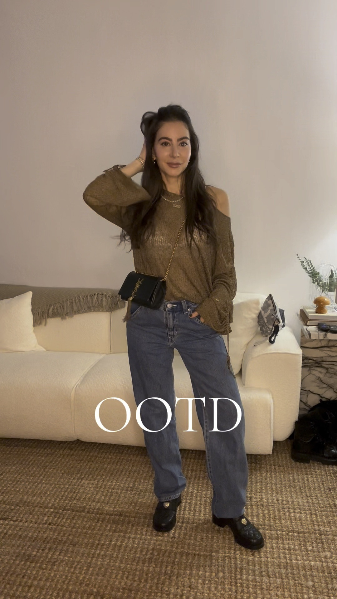 Metallics x sheer for an on-trend OOTD

#LTKstyletip #LTKshoecrush #LTKSeasonal