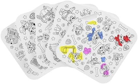 Lalo PAW Patrol Giant Coloring Sheets for Kids and Toddlers - A Table Surface Saver - Mess Free A... | Amazon (US)