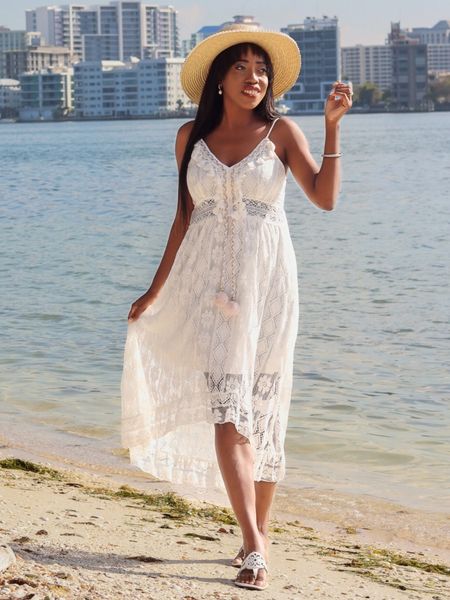 Swim Coverups 
This coverup dress is available in multiple colors. True to size. Wearing a small. 

Beachwear, Resort Wear, Summer Dress, Summer Outfit, 

#Beachwear #SummerDress #SummerOutfit #ResortWear #Ootd 

#LTKSeasonal #LTKOver40 #LTKFindsUnder100