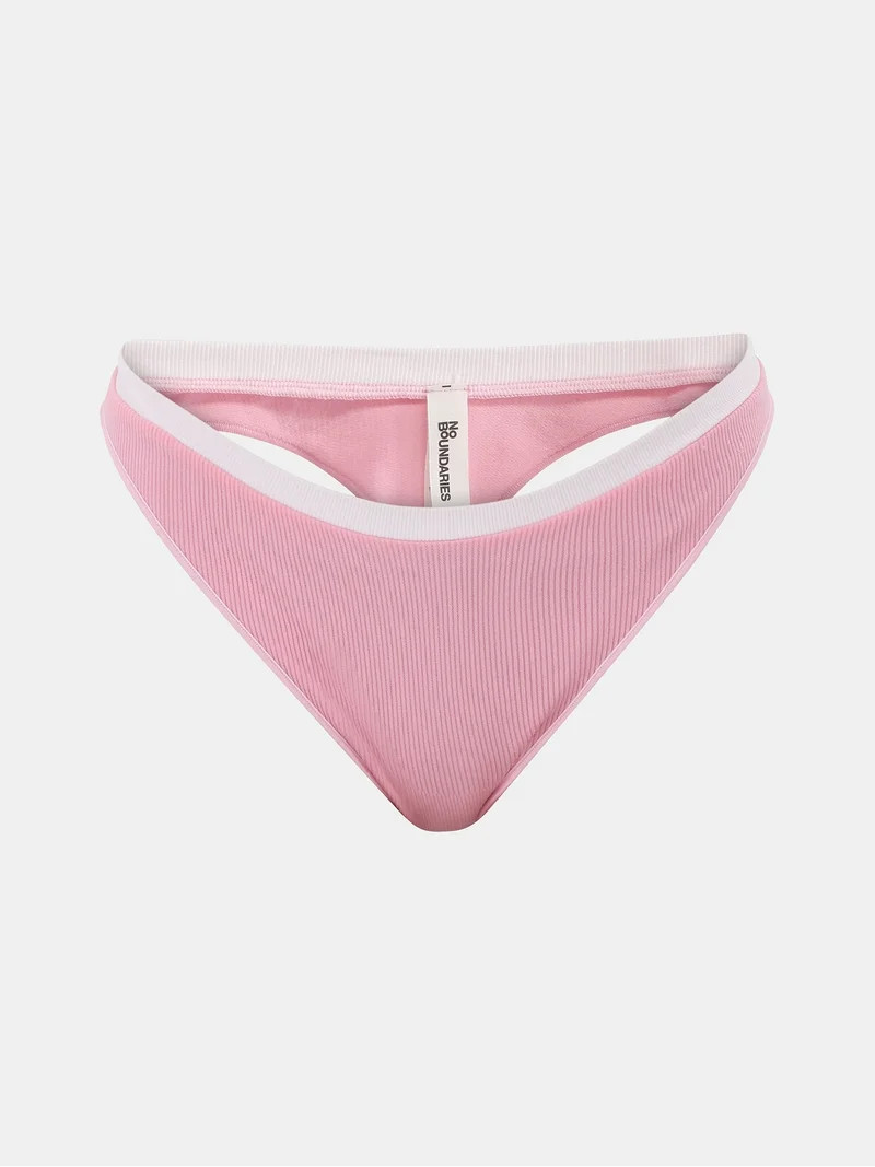 No Boundaries Women's Seamless Scoop Thong Panty, Sizes XS to XXXL | Walmart (US)