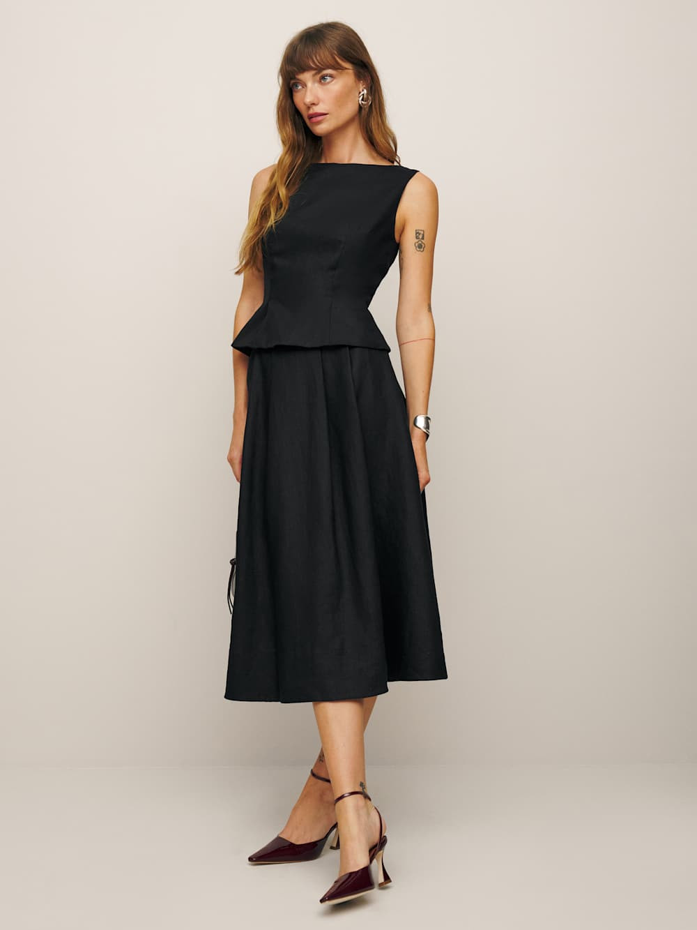 Moya Linen Two Piece | Reformation (Global)