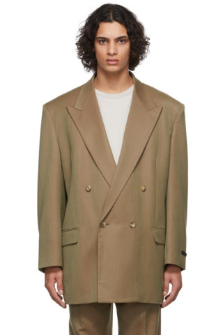 Beige California Blazer | SSENSE