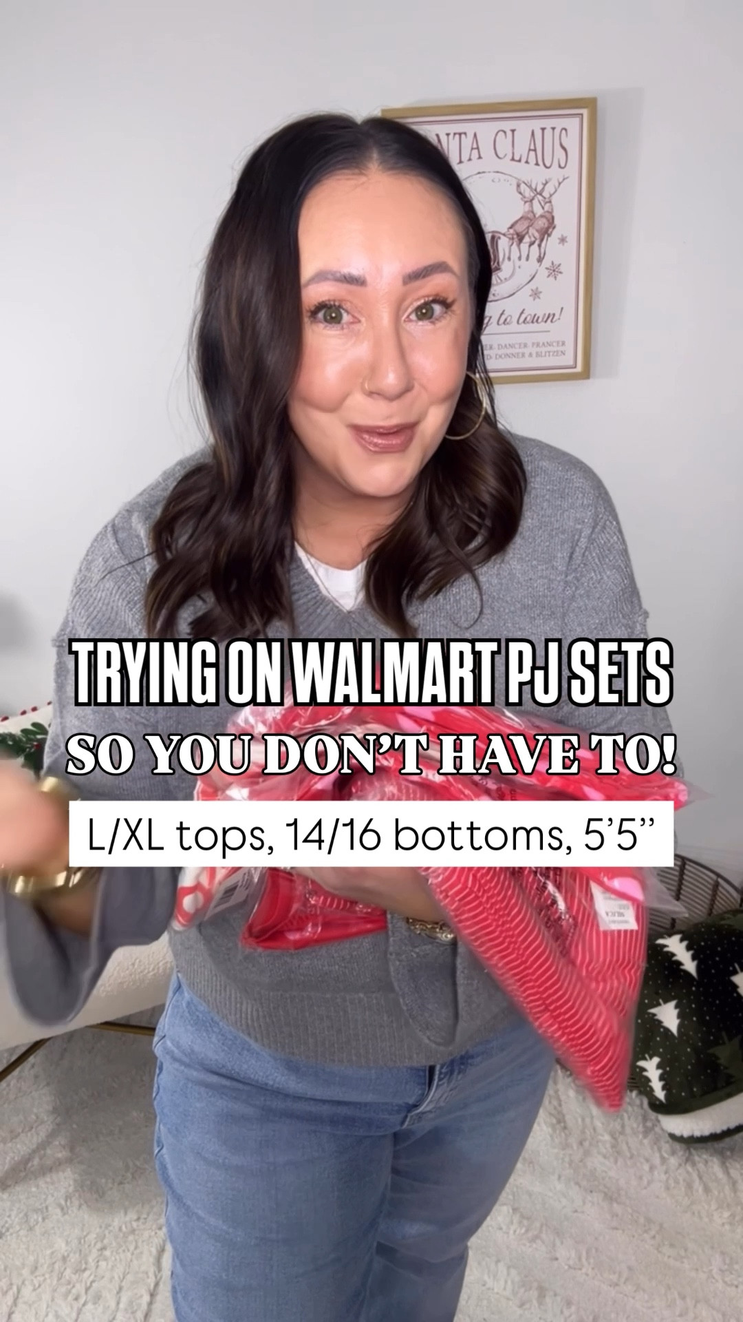 These sets always sell out before you actually want to wear them!  Maybe you want to wear them now though, just like I do! Large in the tops and bottoms. Sold together or individually if you want to mix and match. XL graphic tee! 
XL v neck sweater. Size 16 jeans. Size up in the ankle booties.  

#LTKOver40 #LTKMidsize #LTKFindsUnder50