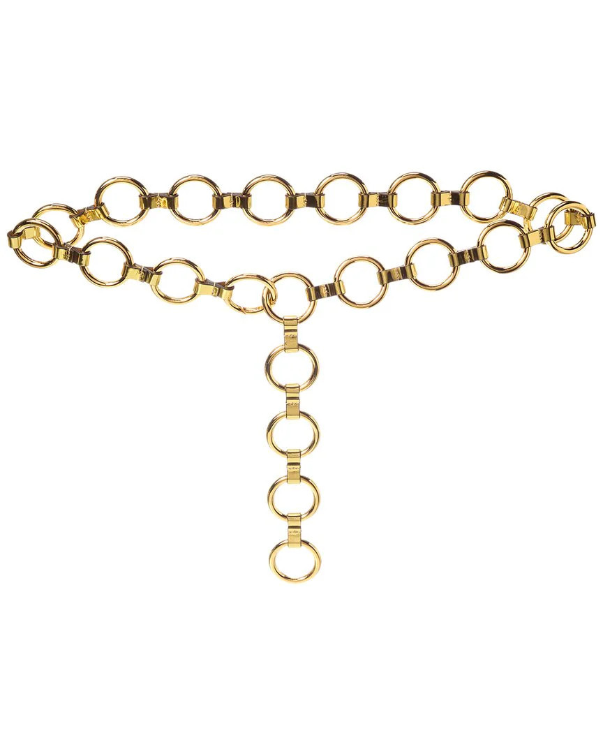 Michael Kors Collection Marisa Metal & Leather Belt | Shop Simon