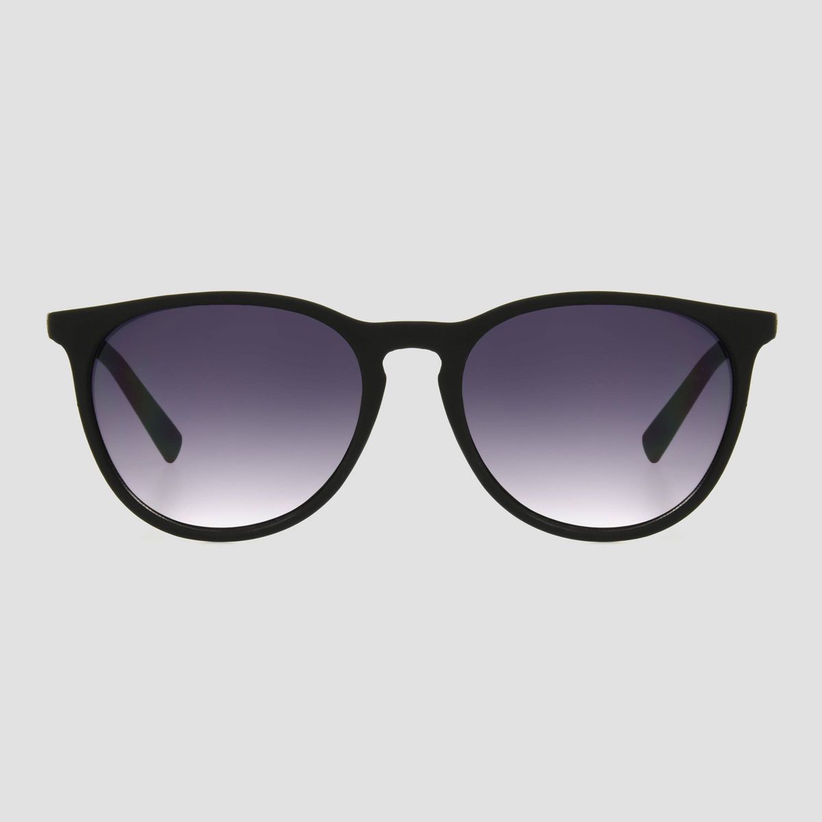 Women's Plastic Round Sunglasses - Universal Thread™ Black | Target
