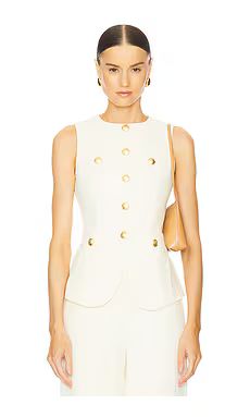 L'Academie by Marianna Giverny Top in Beige from Revolve.com | Revolve Clothing (Global)