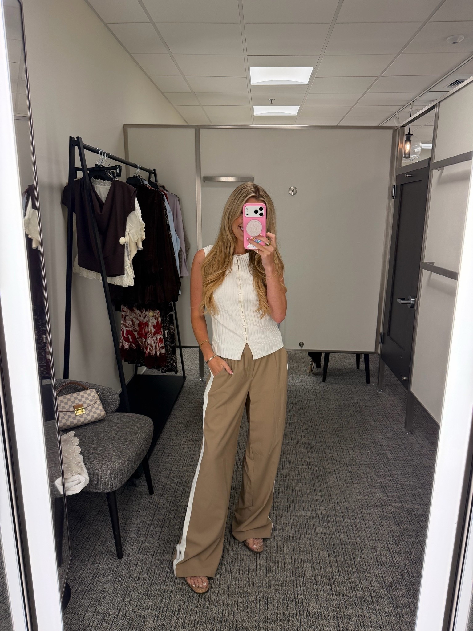 another pair of track pants I could style a million ways! comfy + cute + put together 👏🏼 (wearing an XS in top & bottoms) 

nsale, nordstrom sale, dressing room diaries, fall trends, on sale

#LTKSaleAlert #LTKootd
