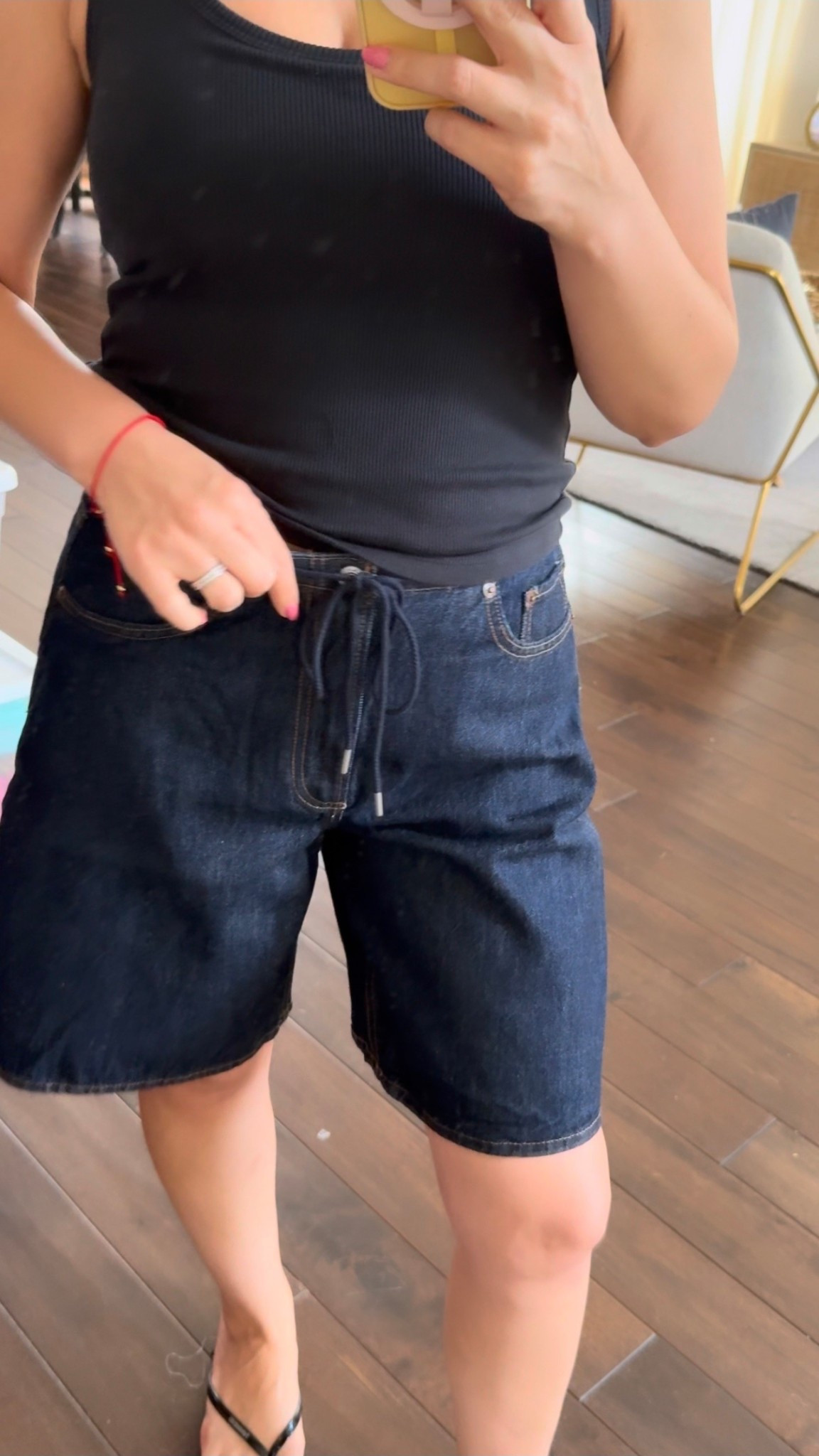 Wearing size 27 in shorts 

#LTKFestival #LTKootd #LTKmomlife