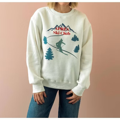 Women's Apres Ski Club Sweatshirt - Panache S | Target