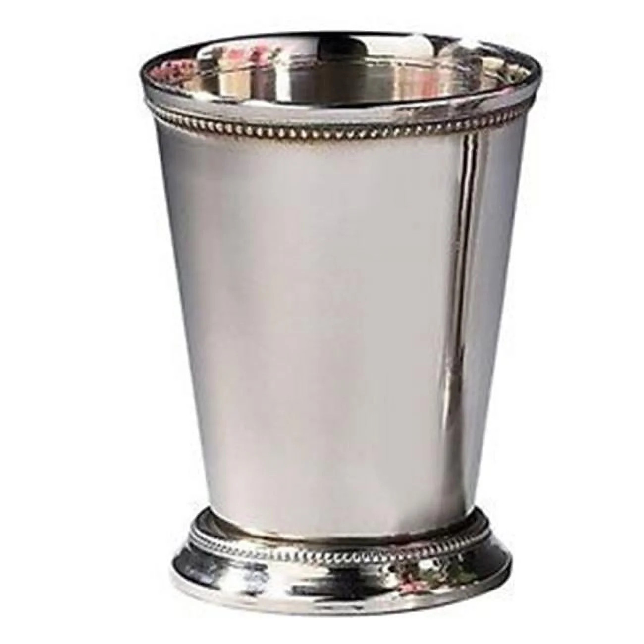 Elegance 90471 Beaded Mint Julep Cup, 4.5", Silver | Walmart (US)
