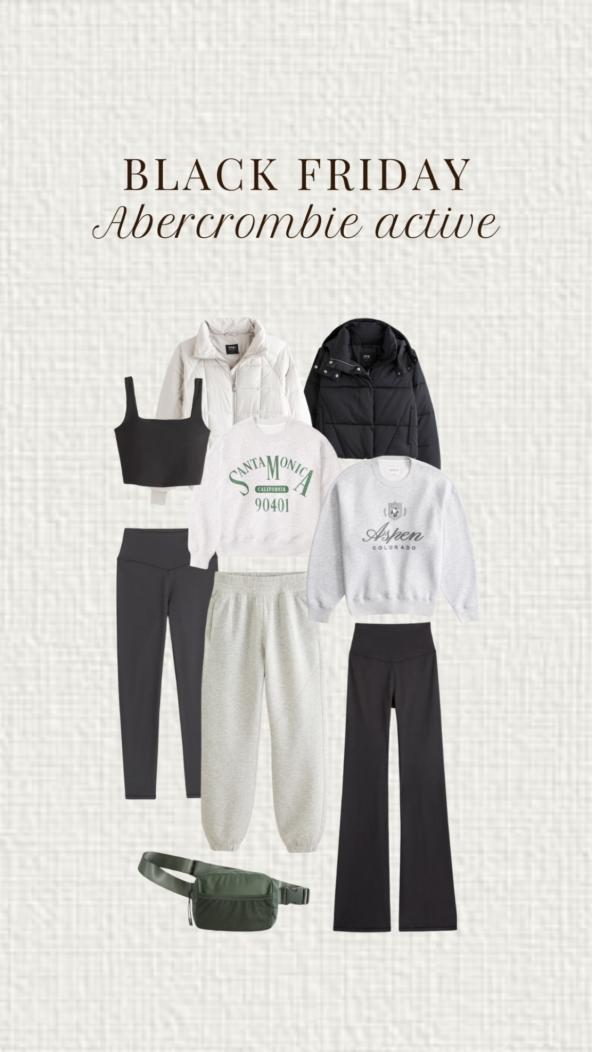 Abercrombie is 25% off site-wide today! 

#LTKsalealert #LTKCyberWeek #LTKfitness