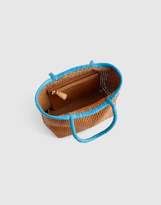 The Signature Woven Mini Tote | Madewell