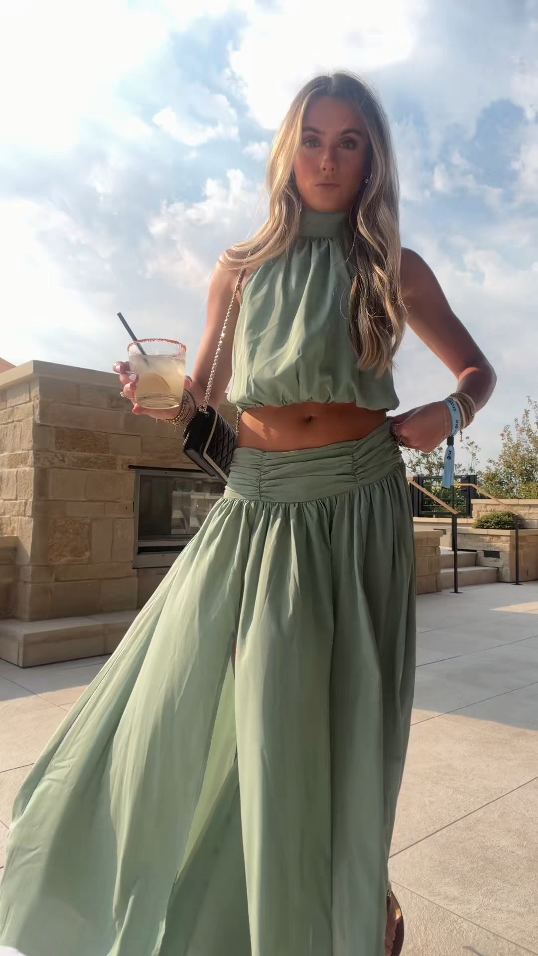Ltk con happy hour outfit! This two piece matching skirt set is from Showpo. Size 2. It’s the perfect green shade! I paired it with my Amazon flip flop heels.

#LTKCon #LTKootd #LTKdayinmylife