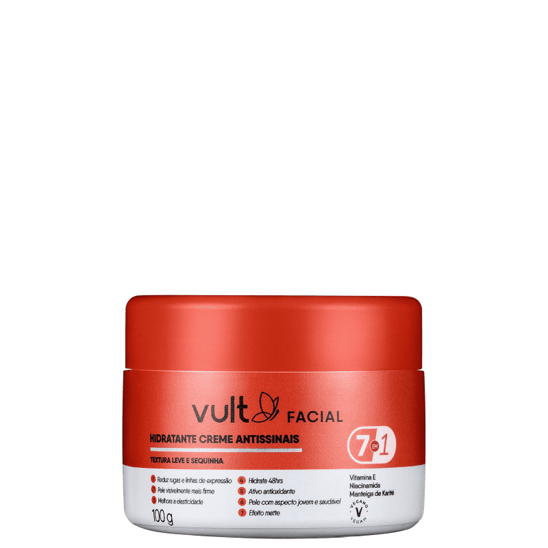 Vult Care Antissinais
        
            
                 - Creme Hidratante Facial 100g | Beleza Na Web (BR)