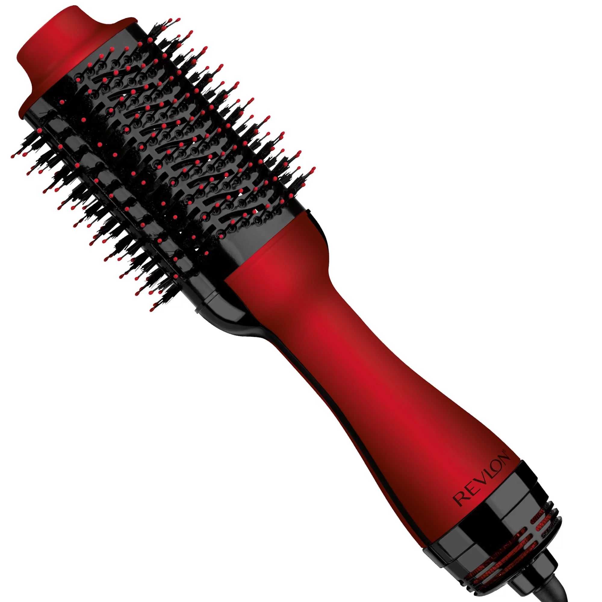 Revlon One-Step Hair Dryer & Volumizer Hot Air Brush, Red Blow Dryer - Walmart.com | Walmart (US)