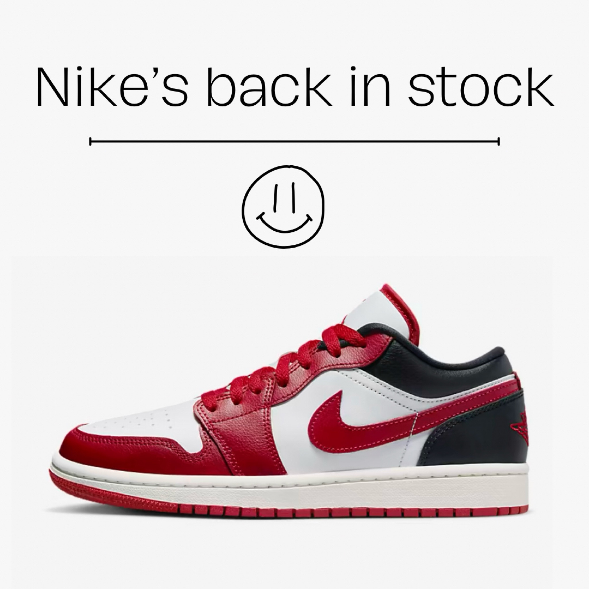 Quite a few sizes left! | restock | nike | nikes | air Jordan | shoe crush | shoes | women’s shoes |

#LTKshoecrush #LTKFind #LTKunder100