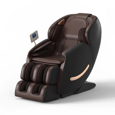 Deluxe Full Body Zero Gravity Massage Chair: Ai Voice Control, Sl Track, Bluetooth, Foot Rollers, Airbags, Heating | Wayfair North America