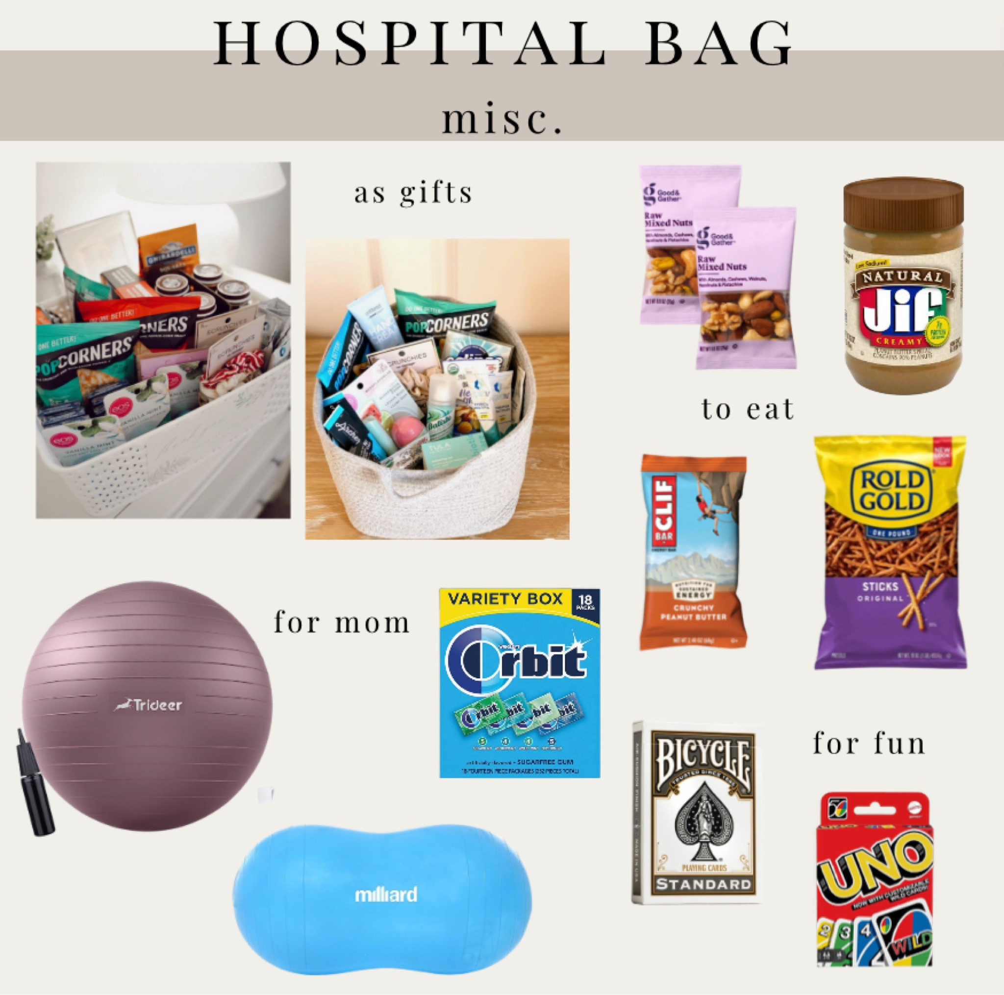 Hospital bag miscellaneous items!

#LTKbaby #LTKfamily
