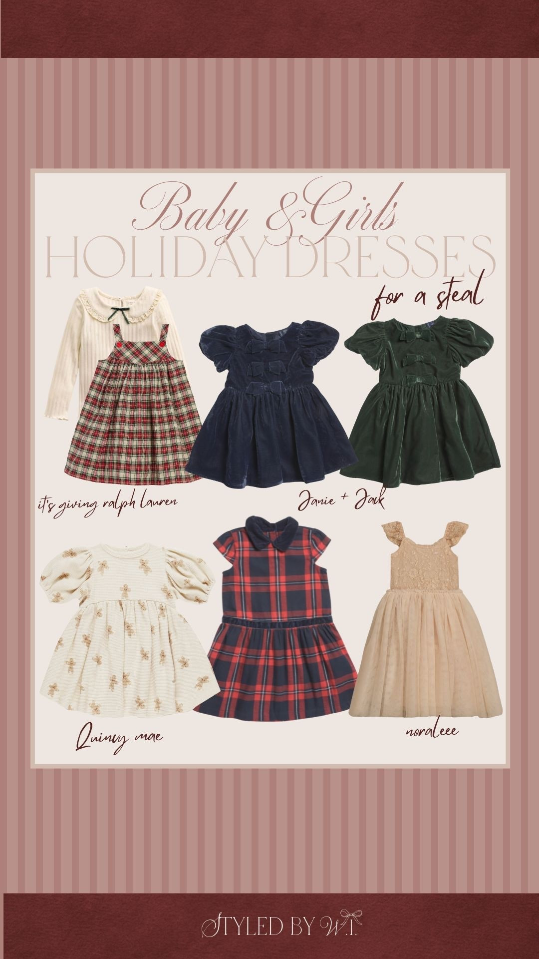 These holiday finds are a steal!! Brands like Janie & Jack, Noralee & Quincy Mae for a fraction of the price. My daughter has several of these for the holidays 

#LTKKids #LTKHoliday #LTKCyberWeek