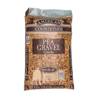 American Countryside 0.5 Cubic feet 50-lb Multiple colors/finishes Pea gravel ( 3-in Rock Size ) | Lowe's