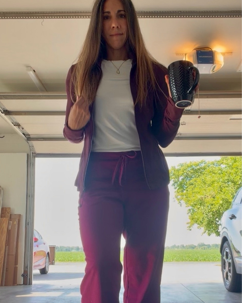 My go-to work fit that’s comfortable enough for a full clinic day. Bonus points for the cutest shoe charms from Shutterz!

Scrub Pants: Small Tall
T-Shirt: Small (Amazon link coming soon!)
Jacket: Size 8
Shoes: Size 9
Socks: Amazon (link coming soon!)
Shoe Charms: Shutterz.com

#LTKdayinmylife #LTKOver40 #LTKWorkwear