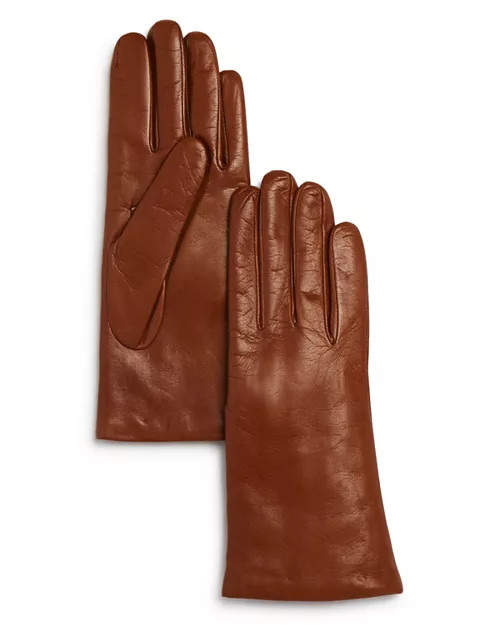 Bloomingdale's Cashmere Lined Leather Gloves - Exclusive  | Bloomingdale's Jewelry & Accessories | Bloomingdale's (US)