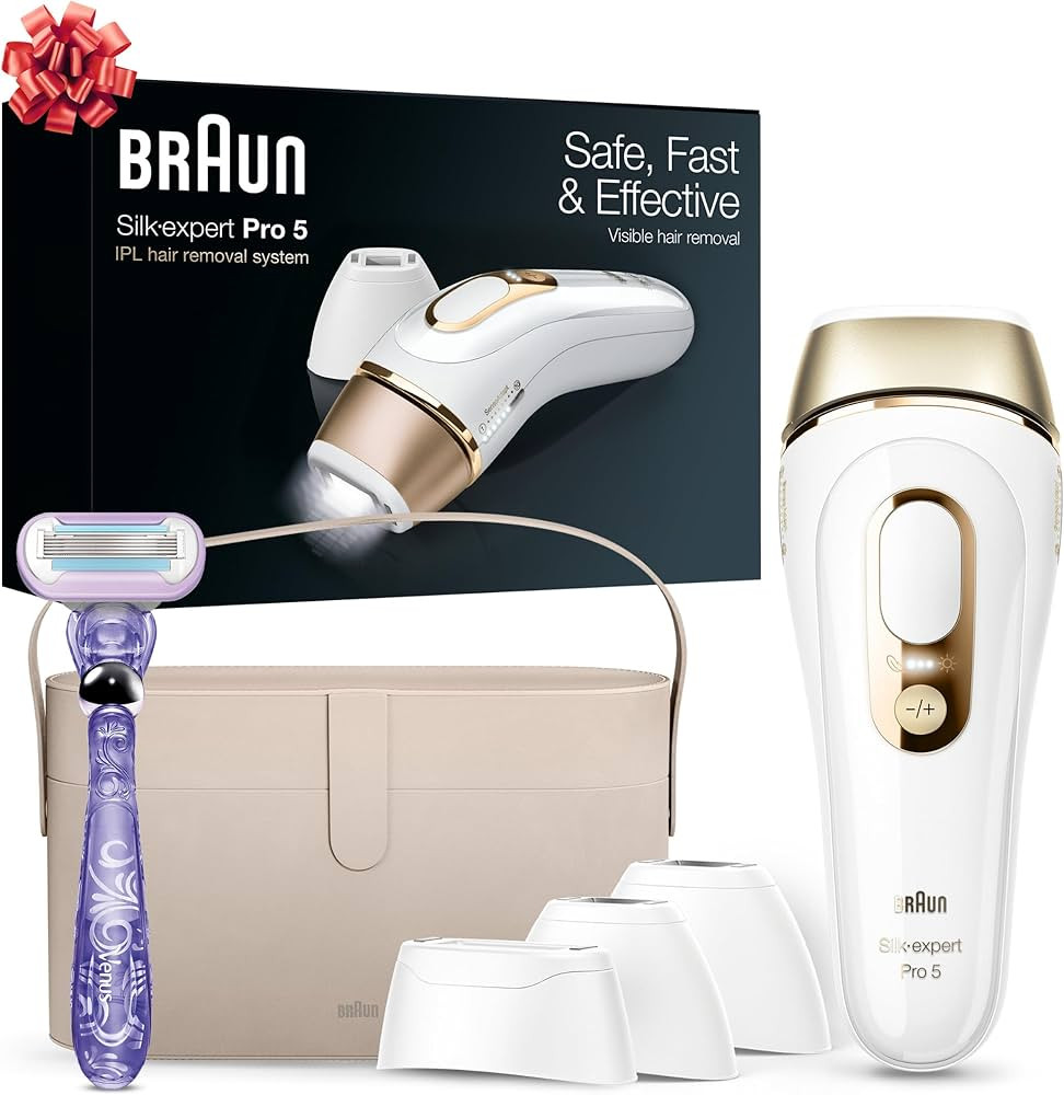 Braun IPL Silk·Expert Pro 5 PL5347 Latest Generation IPL, Holiday Gifts for Women and Men, Hair ... | Amazon (US)