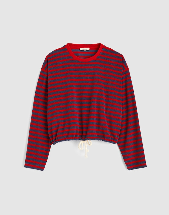 Tie-Waist Top in Terry | Madewell