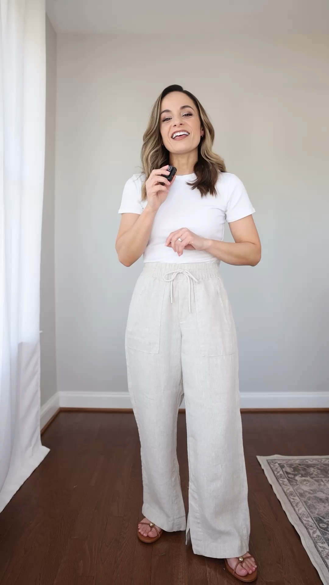 A look at some of my favorite pieces from the Journey Collection @athleta - pieces designed to perform in hot weather! Breathable, quick drying and moisture wicking fabrics I love. 

Retreat Linen Pants: Petite XXS in undyed - size down for the best fit | 28” inseam in petite
Ribbed Crop Tee: XS - sized up in bright white 
Wayfind Shorts: XXS - true to size | 5” inseam 

#athletapartner #powerofshe
