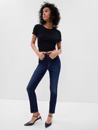 High Rise Favorite Jeggings with Washwell | Gap Factory