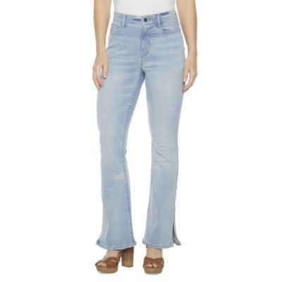 a.n.a Womens High Rise Split Hem Flare Jean | JCPenney