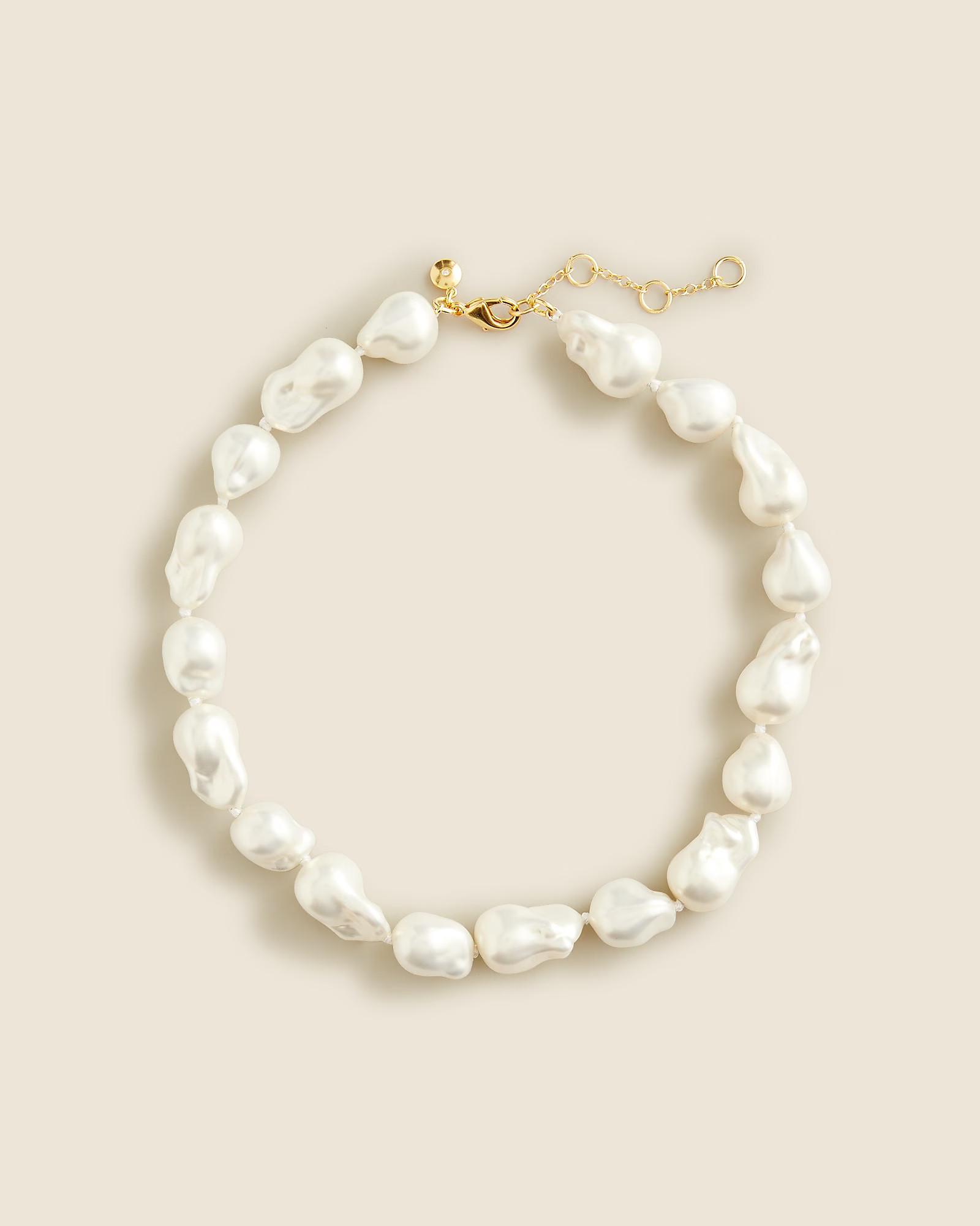 Baroque pearl necklace | J. Crew US