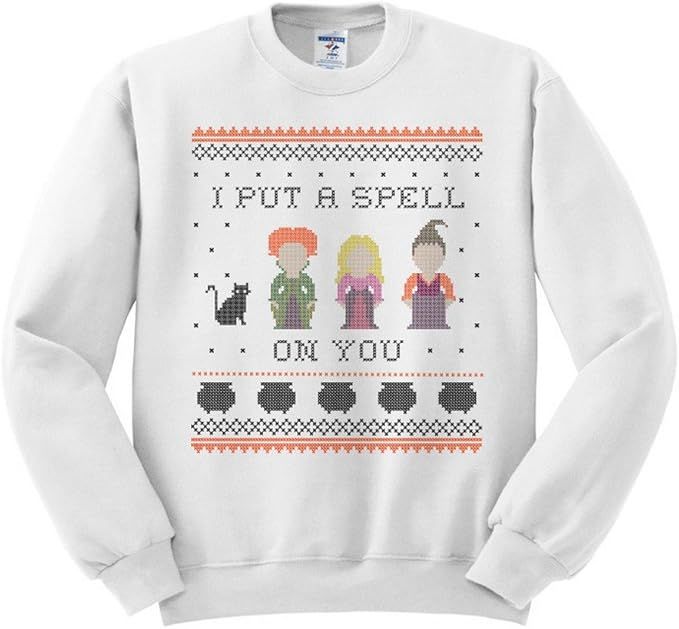 I Put a Spell on You Hocus Pocus Sweatshirt Unisex | Amazon (US)