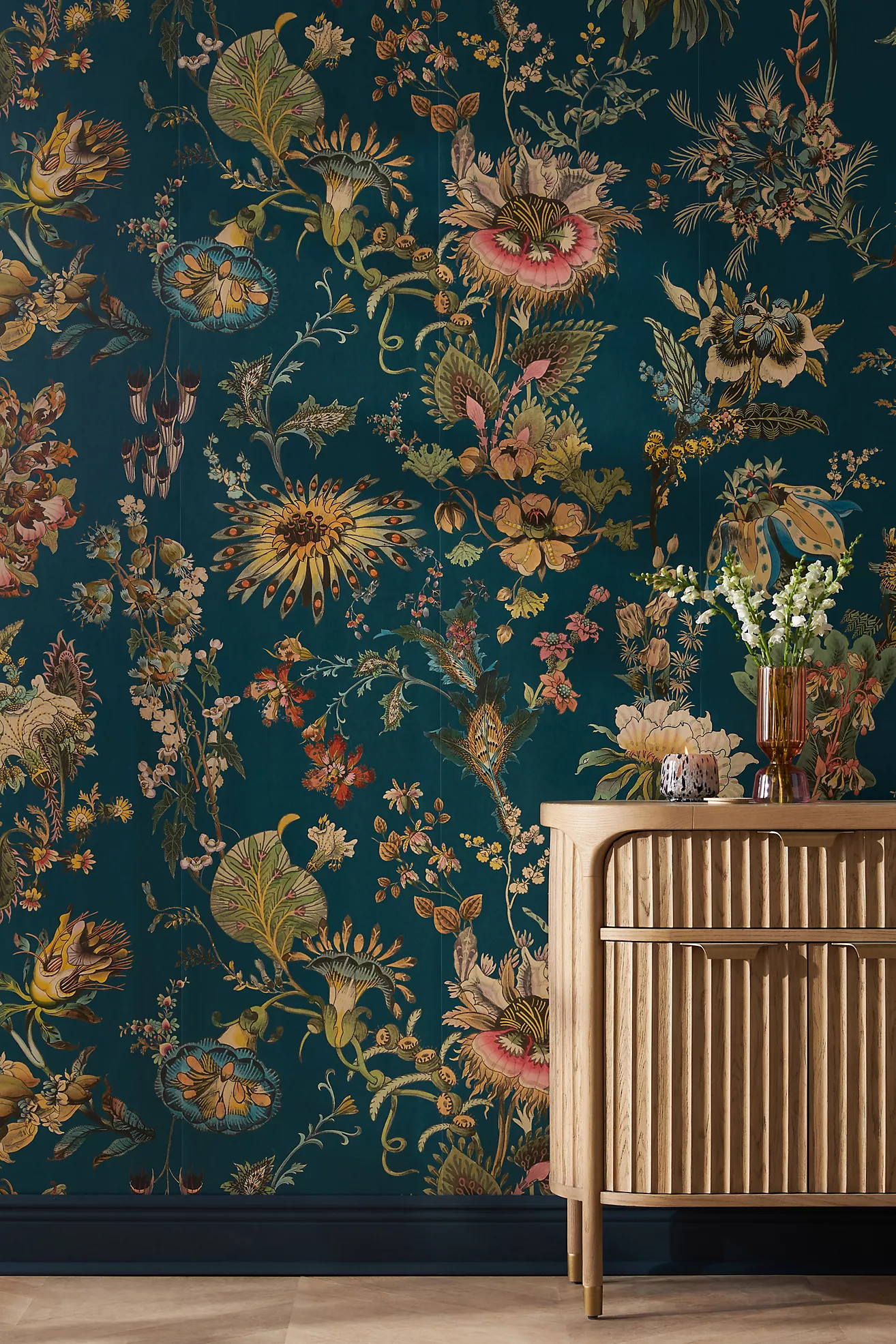 House of Hackney Flora Fantasia Wallpaper | Anthropologie (US)