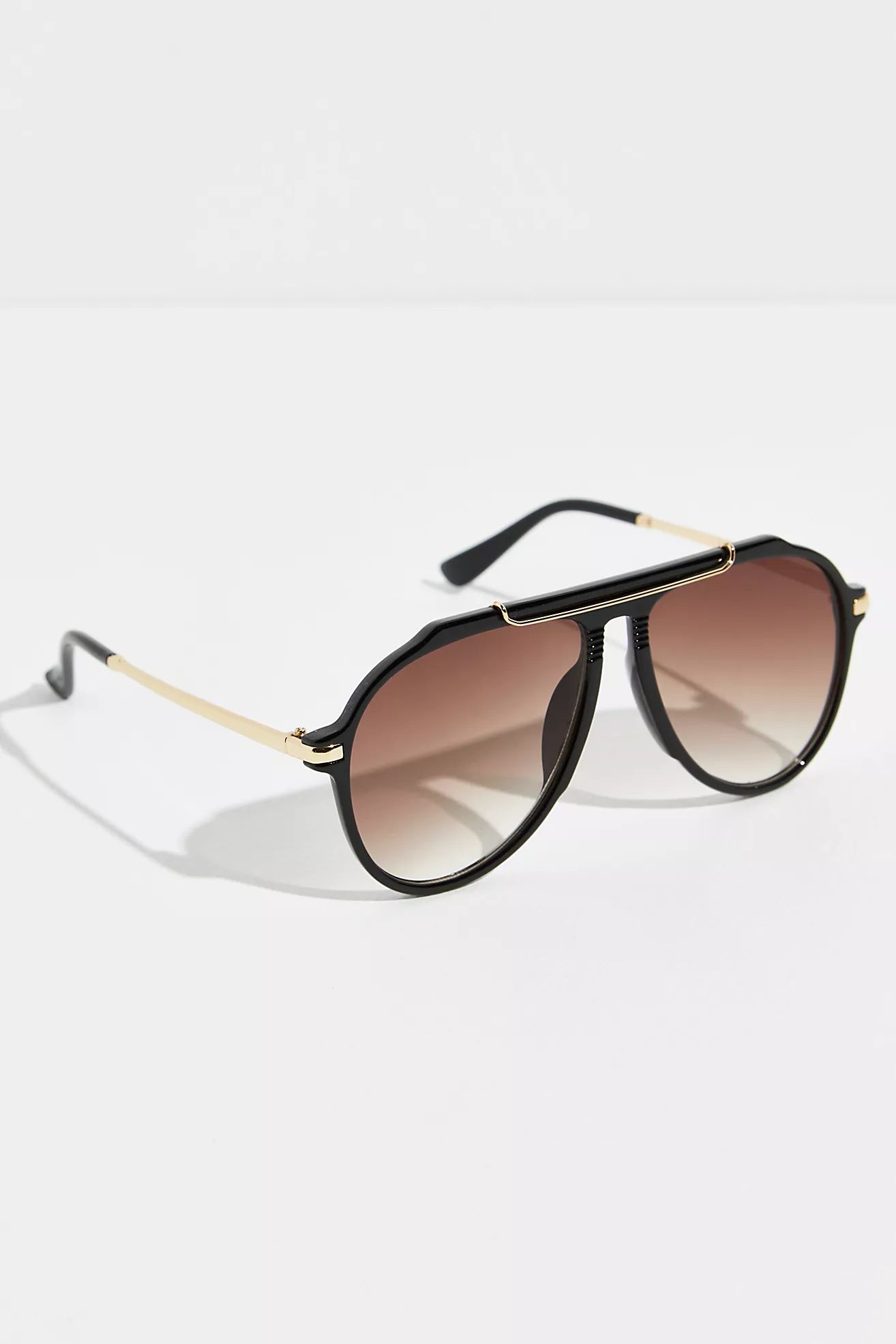 Ventura Oversized Aviator Sunglasses | Free People (Global - UK&FR Excluded)