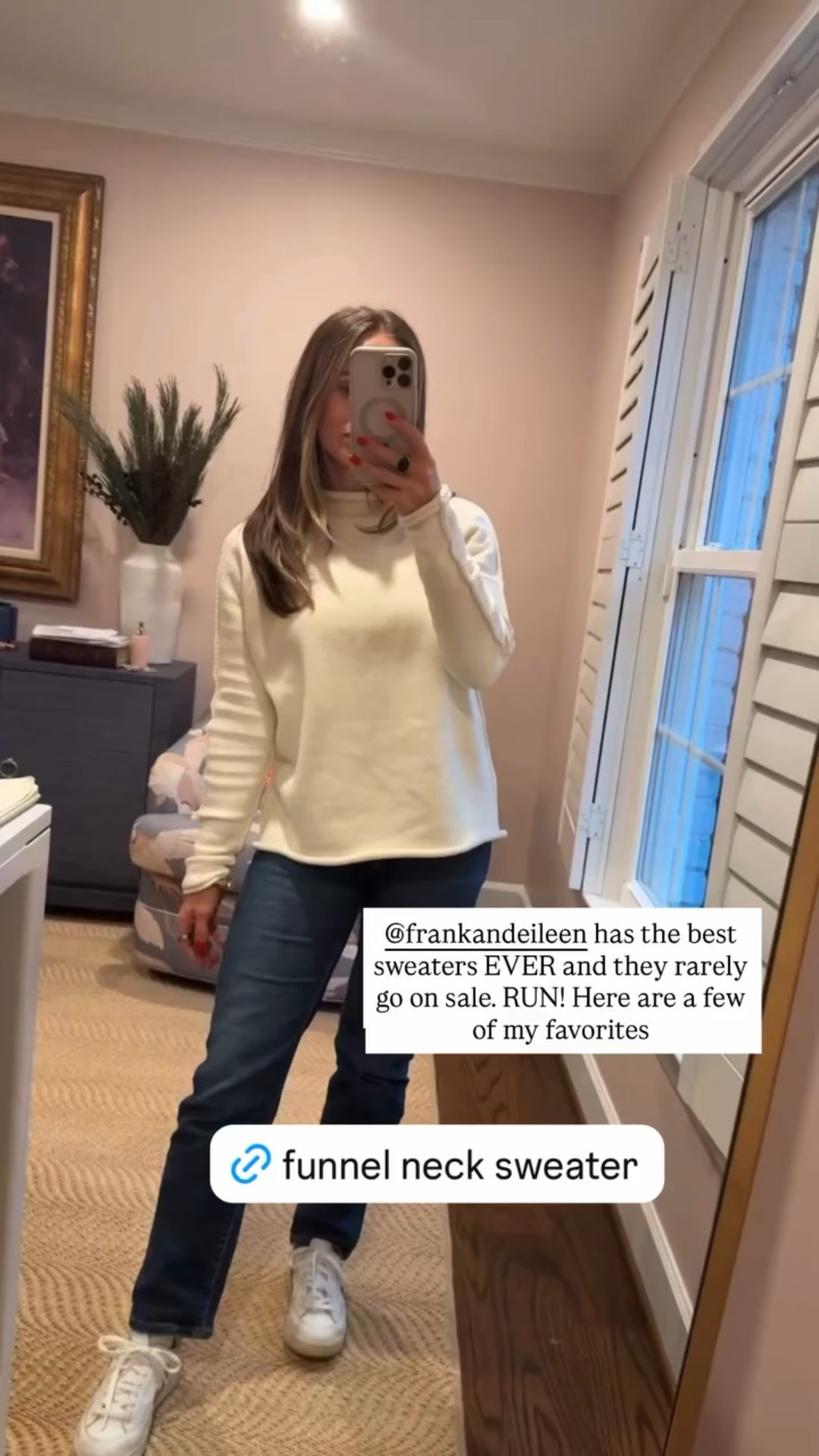 frankandeileen has the best sweaters EVER and they rarely go on sale. RUN! Here are a few of my favorites

#LTKootd #LTKSaleAlert