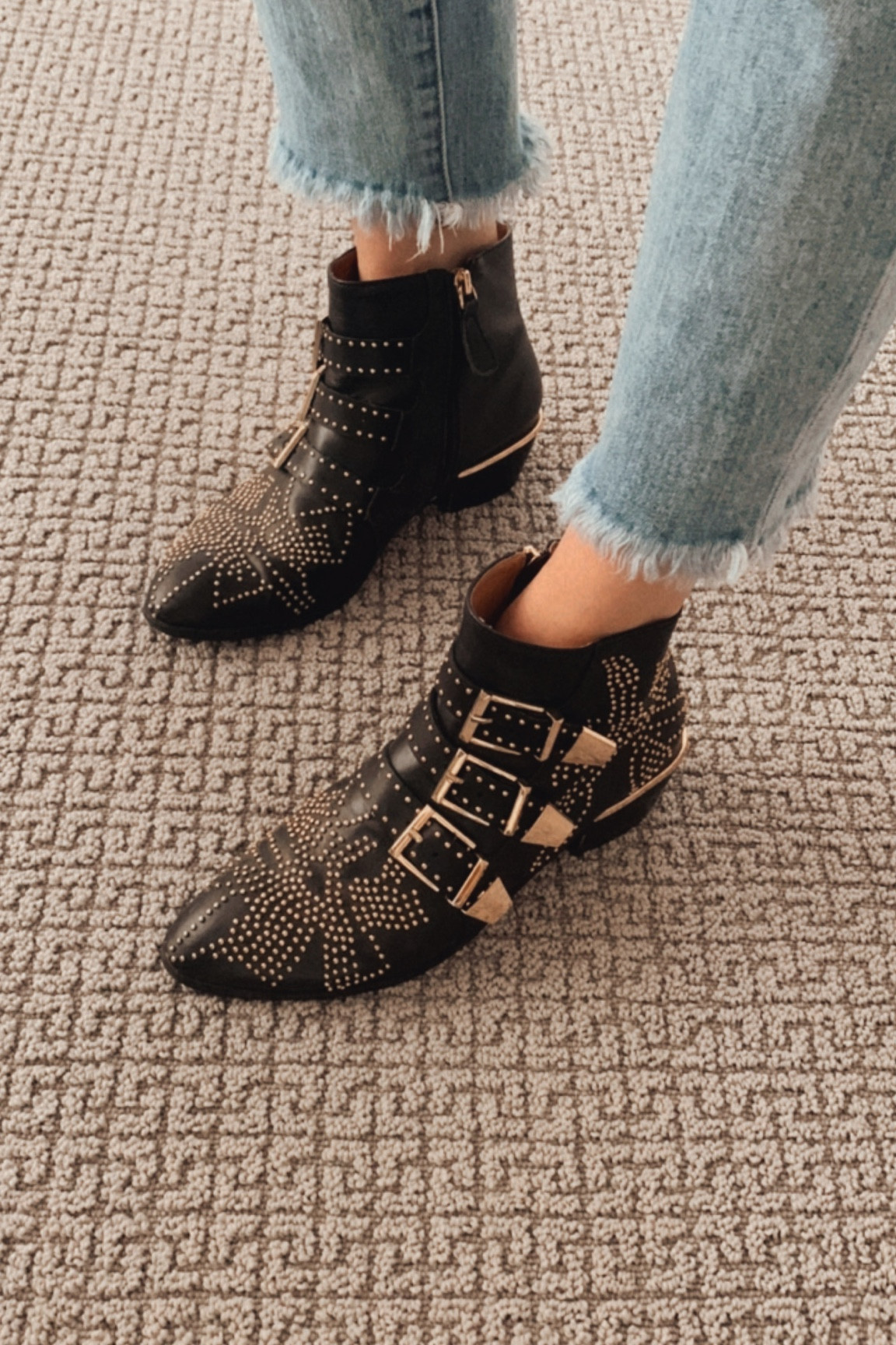 Ankle bootie, studs, amazon boots, under $100

#LTKSeasonal #LTKunder100 #LTKshoecrush