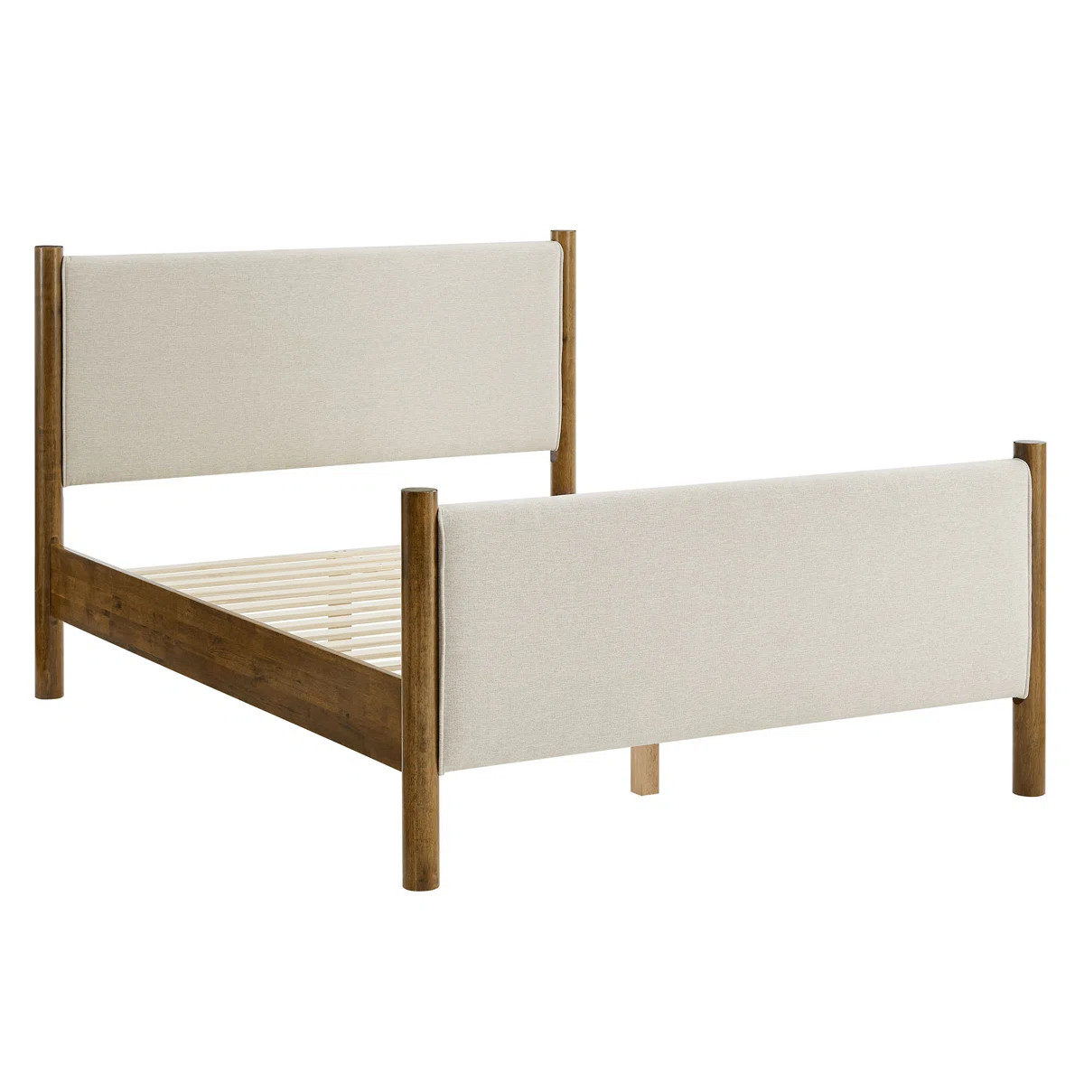 Maven Boucle Upholstered Platform Bed | Wayfair North America